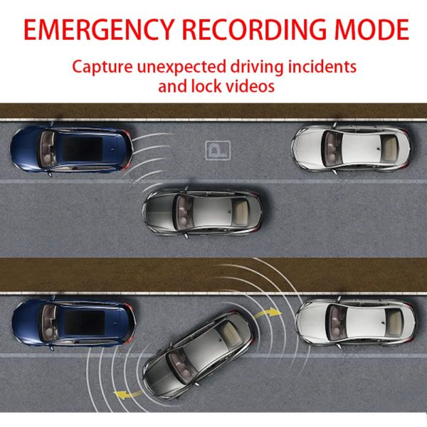 Front And Rear Dash Cam With Night Vision - Image 4