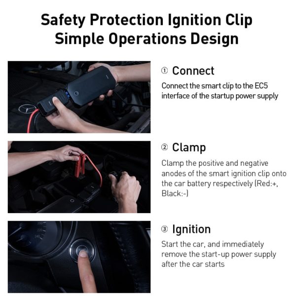 Portable Car Battery Jump Starter - Image 6