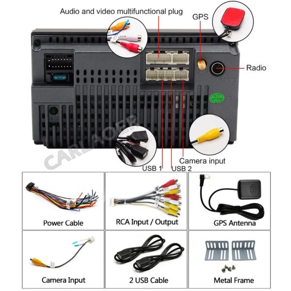 7 Inch Double Din Car Stereo - Image 4
