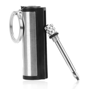 Stainless Steel Key Chain Lighter