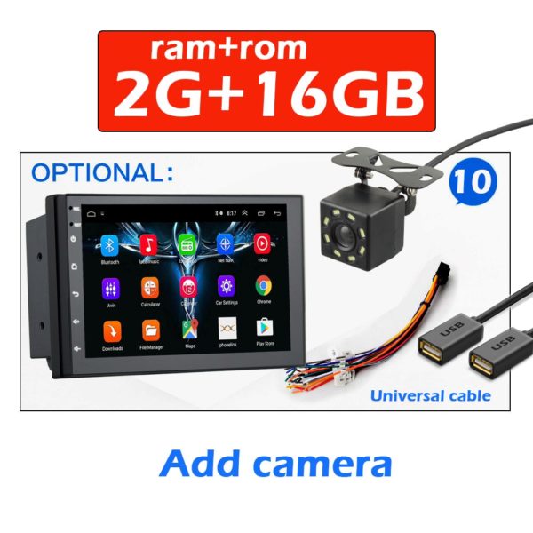 7 Inch Double Din Car Stereo - Image 12