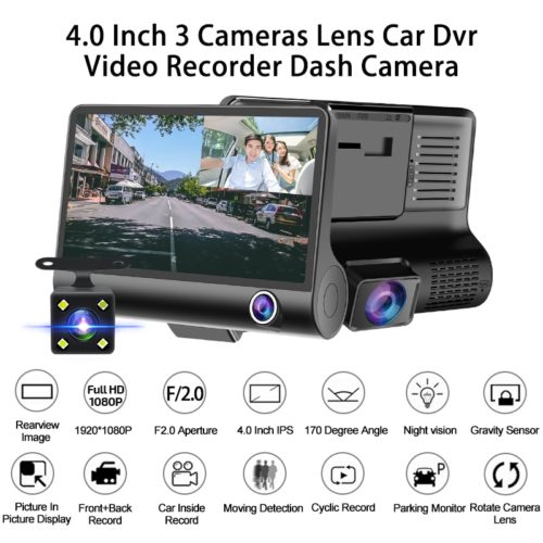 Dual Camera Dvr Dash Cam - Image 2