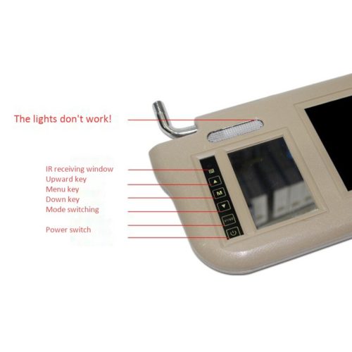 Car Sun Visor Mirror - Image 6