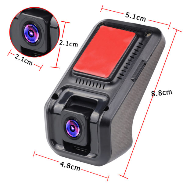 Front And Rear Dash Cam With Night Vision - Image 5