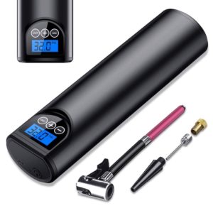 Portable digital tyre pressure inflator