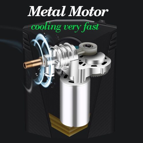 Portable Car Air Compressor DC 12V Digital Tire Inflator Air Pump 150 PSI Auto Air Pump for Car Motorcycle LED Light Tire Pump