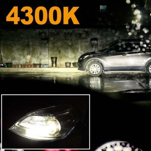 hlxg H4 LED H7 H11 H8 HB4 H1 H3 9005 HB3 Auto S2 Car Headlight Bulbs 72W 8000LM Car Accessories 6500K 4300K 8000K led fog light