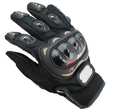 Men Motorcycle Leather Gloves