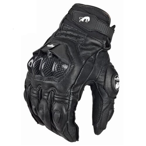 Men Motorcycle Leather Gloves