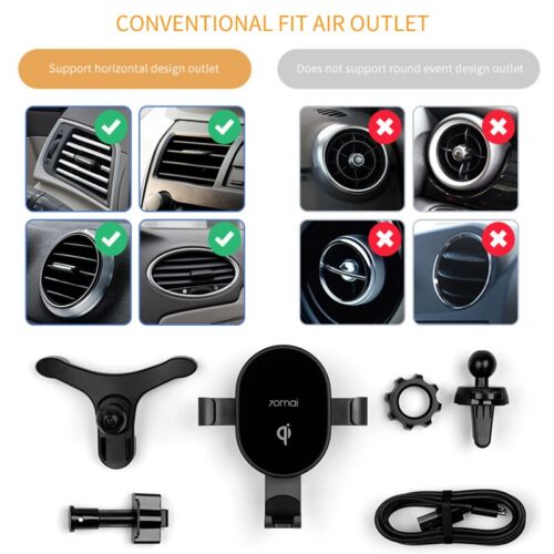 In Car Phone Holder For iPhone HUAWEI SAMSUNG