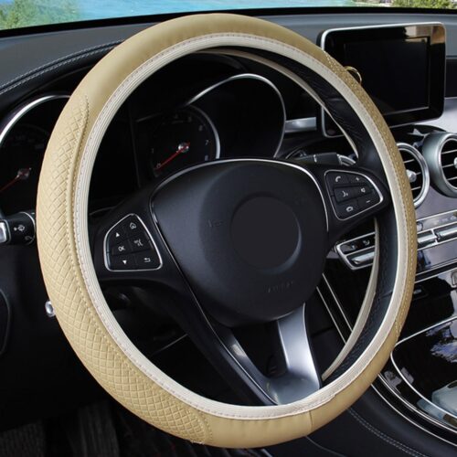 Leather Steering Wheel Cover - Image 12