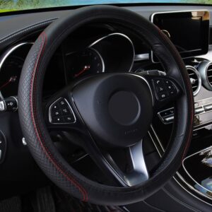Leather Steering Wheel Cover