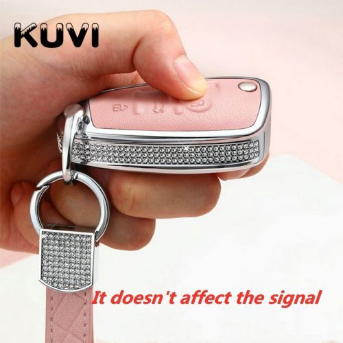 Leather Key Case Holder For AUDI - Image 6