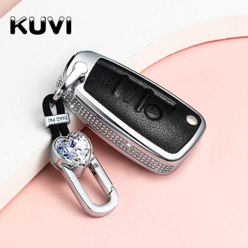 Leather Key Case Holder For AUDI - Image 10