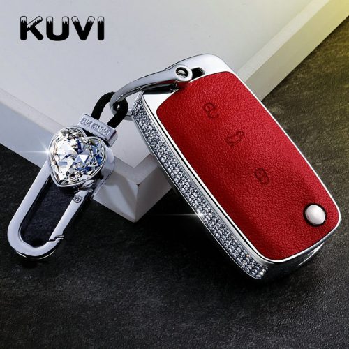 Leather Car key Case For VW - Image 14