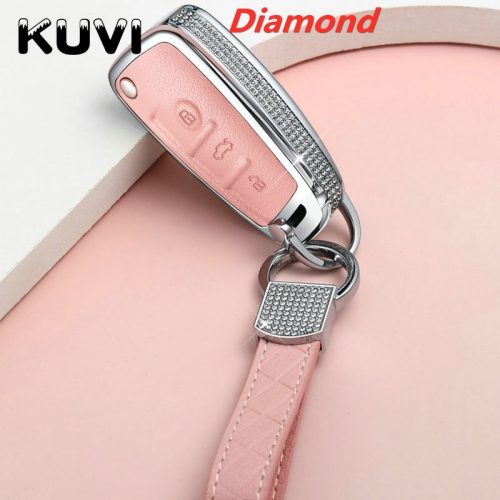 Leather Key Case Holder For AUDI - Image 5