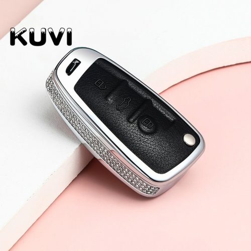 Leather Key Case Holder For AUDI - Image 7