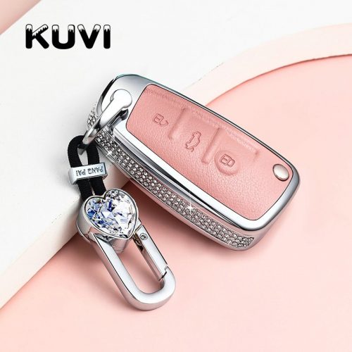 Leather Key Case Holder For AUDI - Image 11