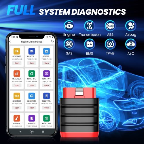 New THINKCAR THINKDIAG Mini Auto Diagnostic Tool All Cars Full System Diagnose Lifetime Free OBD2 Scanner Read/Clear Code Error - Image 3