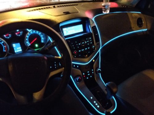 Auto Interior Ambient Lighting Decorating LED String Lights - Image 3
