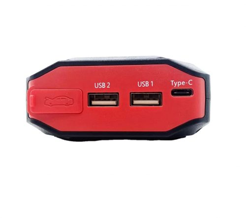 jump starter 30000mAh 12v 3000a peak lithium battery wireless electric smart car jump starter led lamp - Image 2